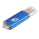 Streemaa 2GB USB 2.0フラッシュUディスク 青