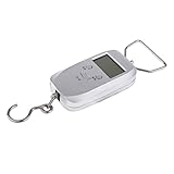 Flameer 吊りはかり 携帯式スケール デジタル フック付 50kg容量 自動機能 精密 高速応答 重量測定 全３タイプ - シルバースクエアハンドル