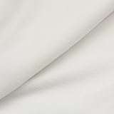 Very Baby-White Microfleece Fabric by Very Baby