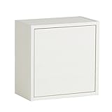 arne ウォールシェルフ 幅40 奥行21 高さ40 おしゃれ 北欧 石膏ボード 玄関 壁掛け 棚 戸棚 キッチン 飾り棚 WallBox ホワイトウッド