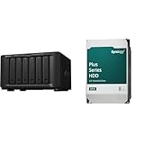 Synology NAS 6ベイ DiskStation DS1621+[延長保証ラインセンス付属] & Synology HDD 8TB HAT3310-8Tx2台