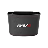 RAV4 専用 車用 ゴミ箱 RAV4 ラブフォー PHEV XA50系 30系 グレード 対応 防水 車 ゴミポケット ドア側や座席の後ろ 設置可能 半円型 小物入れ 収納 車 ゴミ ボックス カー用品 大容量 おしゃれ 便利グッズ 1個セット(カーボン調,RAV4 専用)