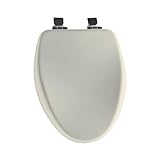 Church 18170CHSL 346 Elongated Soft Close Toilet Seat, Biscuit by Church