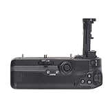Hersmay BG-R10 垂直 R5/R6 バッテリーグリップ Canon EOS R5 R5C R6 R6II デジタル一眼レフカメラ用 Canon BG-R10 バッテリーホルダー LP-E6 LP-E6NH LP-E6N バッテリー2個まで対応