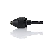Presa 10111 1/4-in Keyless Drill Chuck, Black [並行輸入品]