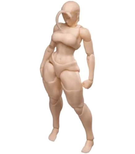 Amazon.co.jp: [Tbmodel] 鯨工坊 1/12 フィギュア 超可動 少女 ARIA 素