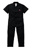 [ディッキーズ]Dickise【ツナギ服】春夏半袖インポートツヅキ服・USインポート《059-21-33999》 (XL(48), BC ブラック)