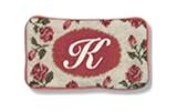 123 Creations C449EGJJ-3.5x7 in. Initial J Petit-point Eyeglass Case