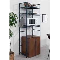 Amazon.co.jp: レンジ台 ゴミ箱 上 ラック 伸縮 ごみ箱上ラック
