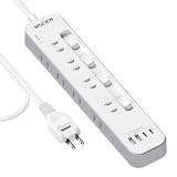 電源タップ USB付き 延長コード 2m