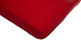American Baby Company Jersey Knit Crib Sheet, Red by American Baby Company