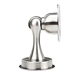 P Prettyia 高品質　フロアスタンド　ドアストッパー　ウェッジ　プロテクター　ステンレス製　全5色 - ブラシ