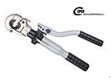 CGOLDENWALL 　16~300mm²ハイドロプライヤー 油圧圧着工具 ダイス11種付　【一年安心保証】