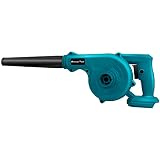 アルチザンツール【日本ブランド】 充電式ブロワー ATB01B 青 マキタ18Vバッテリー使用可能 ONスイッチロック機能付き 充電式 コードレス ブロワー 洗車 1台2役 吹き飛ばし 吸塵機能付き 落ち葉 洗車の水飛ばし バーベキュー 窓の隙間 庭の掃除 ソファ カーペット 軽量 ブロアー コードレスブロワー 電動工具 BL1860 など対応 (充電器とバッテリー別売) 本体のみ マキタ互換品