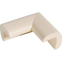 Amazon | TRUSCO(トラスコ) 安心クッション L字型 細 1本入 アイボリー