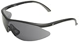 Edge Eyewear DB116 Banraj Safety Glasses, Black with Smoke Lens [並行輸入品]