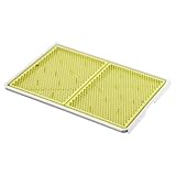 Yogipet YOGI-TOILET ヨギ・トイレ 抗菌 犬トイレトレー キレイ 快適 ペットトレー わんトレー メッシュ/グリーン ホワイト [並行輸入品] (W GIANT YOGI TOILET(抗菌))