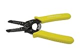 SE 8863WS Copper Wire Stripper with Teeth Strips from 10 to 22 Gauge, 6-1/2", Yellow by Sona Enterpr