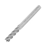 uxcell　エンドミルカッター　HSS-AL素材　グレー　6mmx6mm　64mm全長