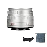 7artisans 35mm F1.4 Mark II APS-C マニュアルフォーカスプライムレンズ 大口径 Sony Eマウントミラーレスカメラ A6500 A6300 A6100 A6000 A5100 A5000 A9 NEX 3 NEX 3N NEX 5 NEX 5T