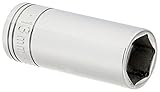 SK Hand Tool 8413 6 Point 13mm Drive Deep Socket, 3/8-Inch, Chrome by SK Hand Tool