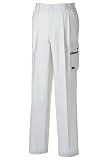 SOWA(ソーワ) 作業服 メンズ ツータックカーゴパンツ シルバーグレー Sサイズ 198 【T/C 65/35 春夏用】