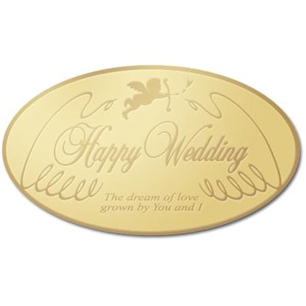 Amazon Co Jp 結婚式の引き出物や招待状などに タカ印 シール 封かんシール 天使 22 2 文房具 オフィス用品