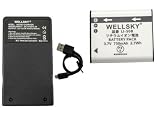 WELLSKY オリンパス LI-50B | リコー DB-100 | ペンタックス D-LI92 | パナソニック VW-VBX090-W/VW-VBX090 | カシオ NP-150 互換バッテリー [ 純正品と同じよう使用可能 ] 1個 + UC-50 [超軽量] USB Type-C 互換充電器 1個 純正品と同じよう使用可能 純正 互換バッテリー共に充電可能