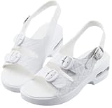 キルティングエアーソールサンダル ﾎﾜｲﾄ ｷﾙﾃｨﾝｸﾞｴｱｰｿｰﾙｻﾝﾀﾞﾙ ＬＬ（２４．０－２４．５ｃｍ）(24-6543-00-04)[1足単位]