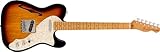 Fender フェンダー メキシコ製エレキギター Vintera® II '60s Telecaster® Thinline, Maple Fingerboard, 3-Color Sunburst ソフトケース付き