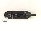10 " Heavy DutyスライドボルトCast Ironバーンドアラッチのヴィンテージ国素朴なバーンドアログのホームキャビンForged Ironスライドボルトラッチ