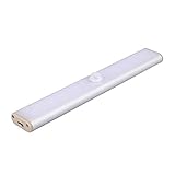センサーライト 人感センサーライト 懐中電灯 LEDセンサーライト USB充電式 省エネ 超寿命 マグネット付き 階段 クロゼット 3段階調整可能 Hillrong