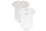 キャスキッドソン　バニー　ボディスーツ　ロンパース2着セット(正規並行輸入品）/Cathkidston Pack of 2 Bunnies Bodysuits (0-3mths)