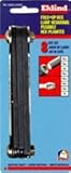Eklind 20812 Fold-Up Set #812, 3/32-Inch to 1/4-Inch Hex Keys by Eklind [並行輸入品]