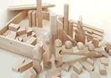積木　積木3Bセット　木のおもちゃ　(137pcs)　積み木　ブロック