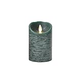 次世代のLEDキャンドルライト LUMINARAルミナラLEDピラーキャンドル (グリーン(フォレスト), Ｓサイズ)