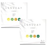 レンズデイ UVモイスト 30枚 (1日使い捨てコンタクトレンズ) 【BC】8.7【PWR】-3.75 2箱