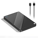 【人気商品】8TB 外付け ハードディスク超高速データ転送 USB 3.0 大容量HDD 外付けHDD 8tb2.5インチ ポータブル 耐衝撃ボディ 超薄型 携帯便利