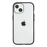 グルマンディーズ IIIIIfit Clear (イーフィット クリア) iPhone15 / 14 / 13 対応 ケース ブラック IFT-152BK