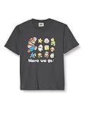 Tシャツ マリオ グッズ キャラクター キッズ HERE WE GO ヨッシー ルイージ 子供服