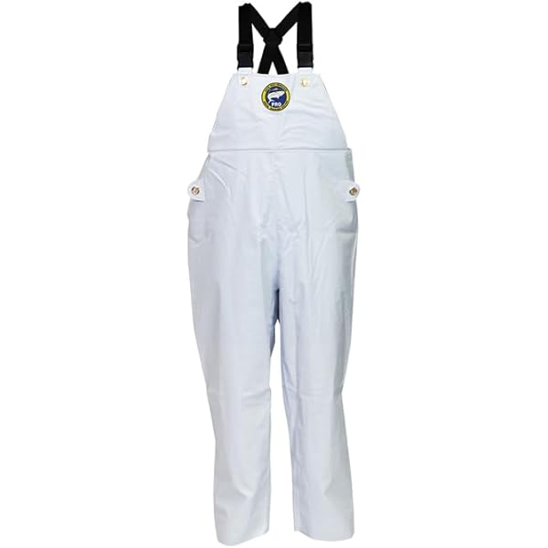 Amazon.co.jp: [SEAGULL] シバタ工業 シーガル201 胸付ズボン 4L 白