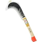 高儀 菊堂 鋼付 両刃枝打鎌 オレンジコブ柄 190g TKG-2007729