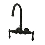 要素のデザインdt0015alセントルイス壁マウントClawfoot浴槽フィラー、4 – 3 / 4 "で注ぎ口Reach 4-3/4" in Spout Reach DT0015AL 1