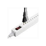 (まとめ)YAZAWA 差し込みフリータップ ブレーカーSW付 ホワイト 1.5m H75115WH〔×3セット〕