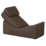 CtoC JAPAN Select ソファー １人掛け ブラウン 幅100cm×奥行50cm×高さ36cm