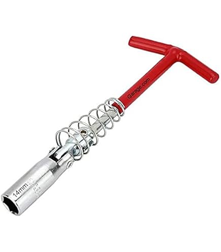 T型プラグレンチ　ソケットサイズ14mm　全長320mm　プラグレンチ Amazon | T型プラグレンチ ソケット径14mm 全長320mm プラグソケット