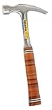Estwing E16S 16-Ounce Straight Claw Leather Handle Hammer [並行輸入品]