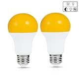 DORESshop LED電球 E26口金 40W形相当 明暗センサー付き 駆虫ライト 虫除けと照明両用 光源駆除式 害虫退治 環境に優しい 薬剤不要 蚊よけ 子供やペットにも安心 屋内用 2個入