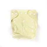 SUNNY BABY 薄型ワンサイズ布おむつカバー クリーム 新生児～オムツ卒業まで