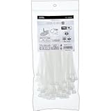 （まとめ） オーム電機 幅広ロックタイ 250mm 白 WLT-250W50WH 1袋（50本） 【×10セット】 生活用品 インテリア 雑貨 日用雑貨 その他の日用雑貨 [並行輸入品]